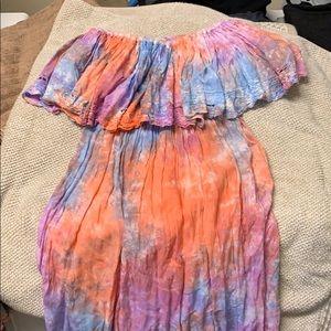 Strapless Maxi Dress